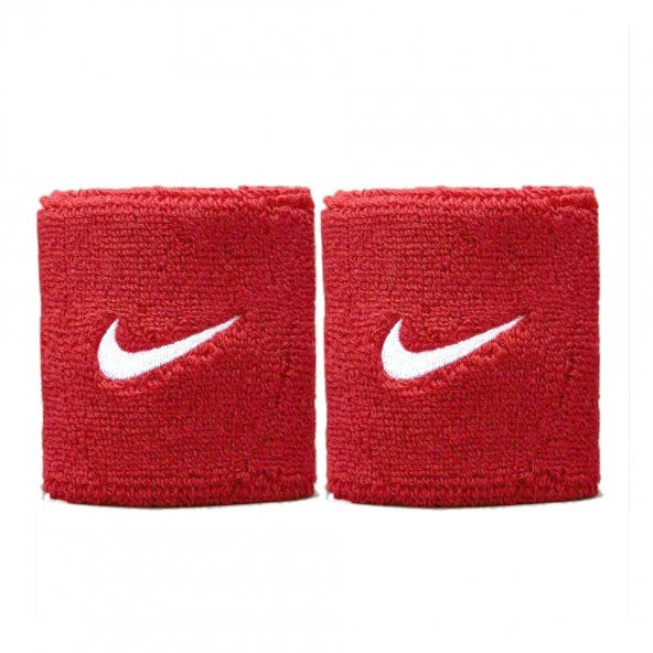 Nike Swoosh Wristbands 2 Pk Varssty Red/White Osfm,one Size/5
