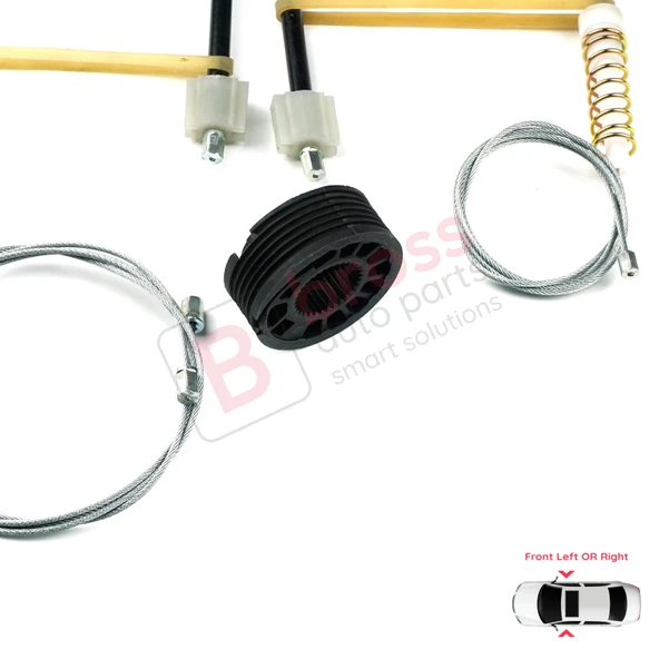 Mercedes C Class W205 S205 2013-2023 İçin Elektrikli Ön Sağ veya Sol Kapı Cam Kriko Tamir Seti - Resim 5