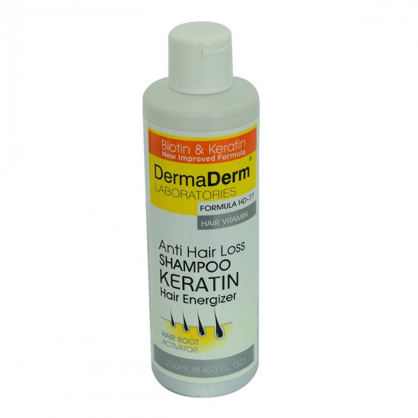 Saç Dökülmesine Karşı Keratin Biotin ve Vitaminli Şampuan 250 ML - 3