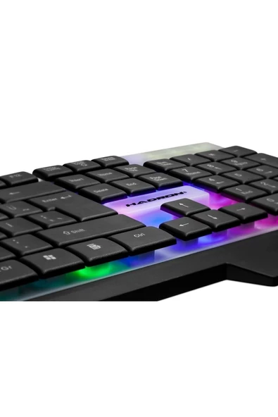 HADRON HD868 Q KLAVYE LEDLİ OYUNCU KLAVYESİ - 2