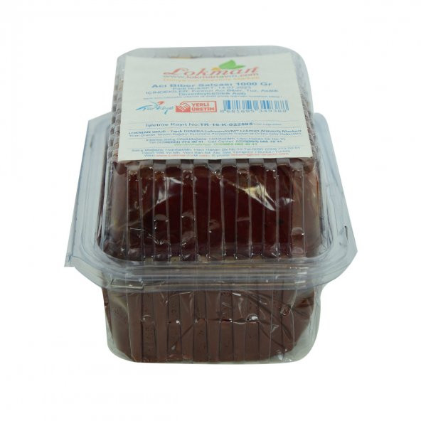 LokmanAVM Acı Biber Salçası 1000 Gr Paketli Kutulu - 3