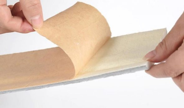 Renkli Duvarlar Motifli Beyaz Esnek 8cm-230cm x 4 Adet Yapışkanlı Duvar Çıta Çerçeve Süpürgelik - 4
