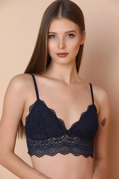 Nbb 4601 Kadın Dantel Büstiyer Bralet Sütyen - 3