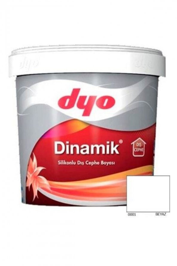 DİNAMİK DIŞ CEPHE 2,5lt 0001 BEYAZ