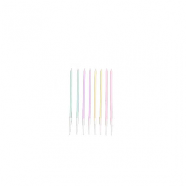 PASTA MUMU İNCE UZUN MAKARON RENKLER 13CM 6LI ürün görseli 1