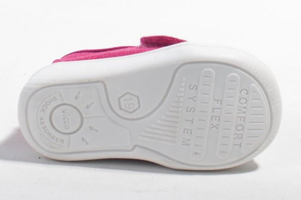 Vicco Anka 950E19K224 Fuşya Ortopedik Kız Bebe Spor Ayakkabı - 4