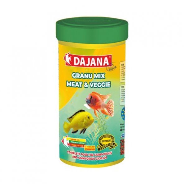 Dajana Granu Meat&Veggie Mix 1000 ml 500 Gr Skt: 03/2025