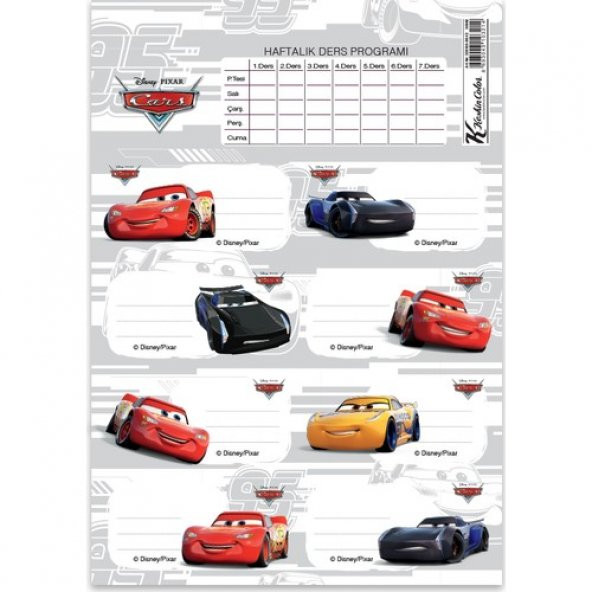 CARS OKUL ETİKETİ - 3