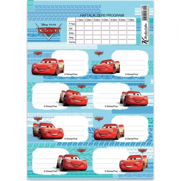 CARS OKUL ETİKETİ - 4