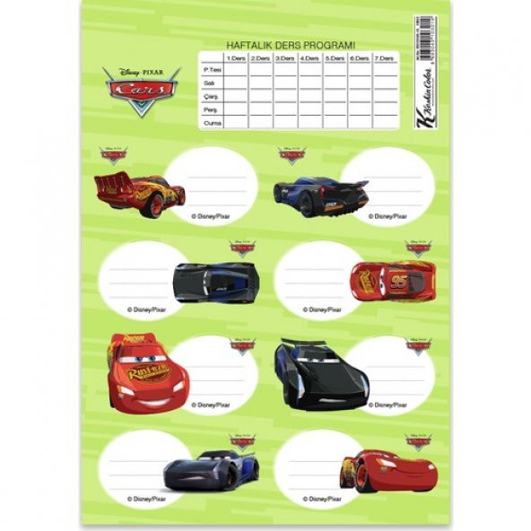 CARS OKUL ETİKETİ - 2