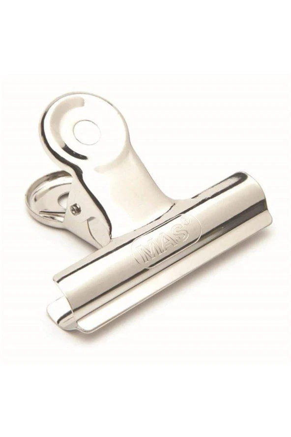 Mas Kıskaç (Klips) Yaylı Metal 64 MM (12 Li Paket)