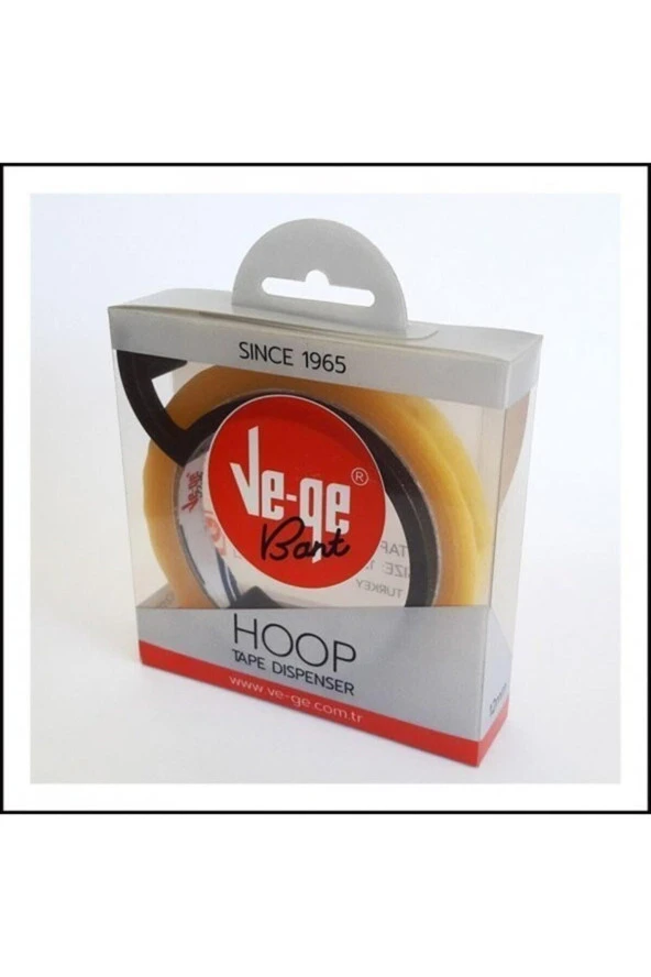 Ve-Ge Selefon Bant Hoop 12 Mm x 66 Metre (18 Adet)