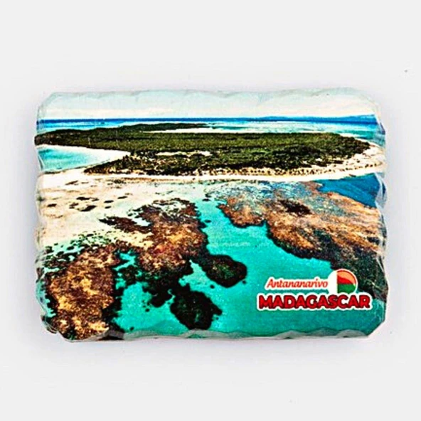 Madagaskar Antananarivo Kırık Magnet ürün görseli