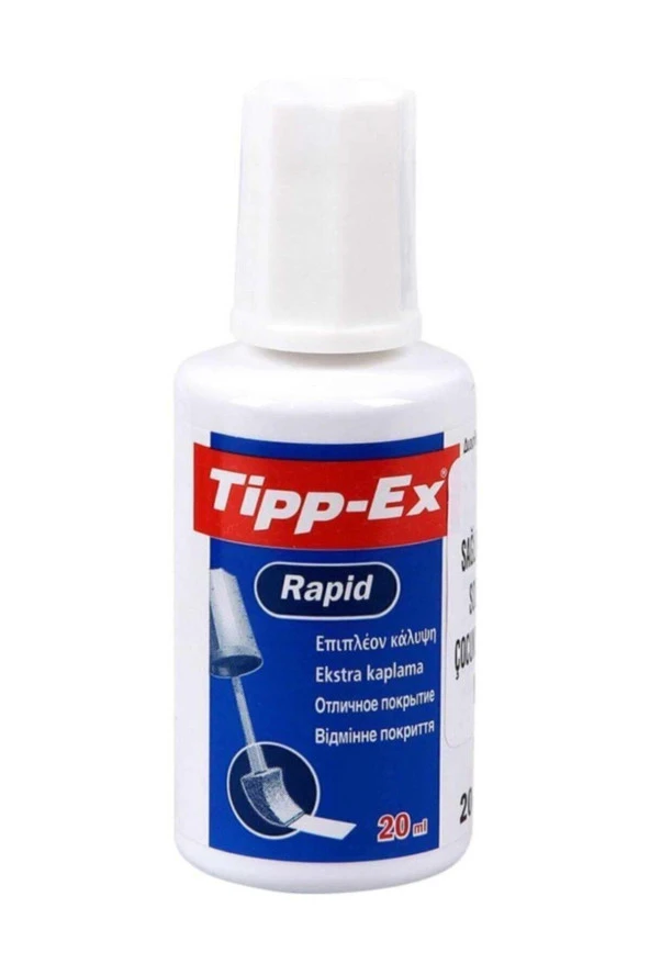Tipp-Ex Sıvı Daksil Rapid (10 Adet Sıvı Daksil)