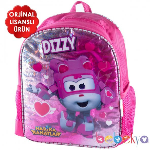Hakan Çanta Lisanslı Harika Kanatlar Dizzy Anaokulu Çantası Harika Kanatlar Dizzy Anaokulu Sırt Çantası