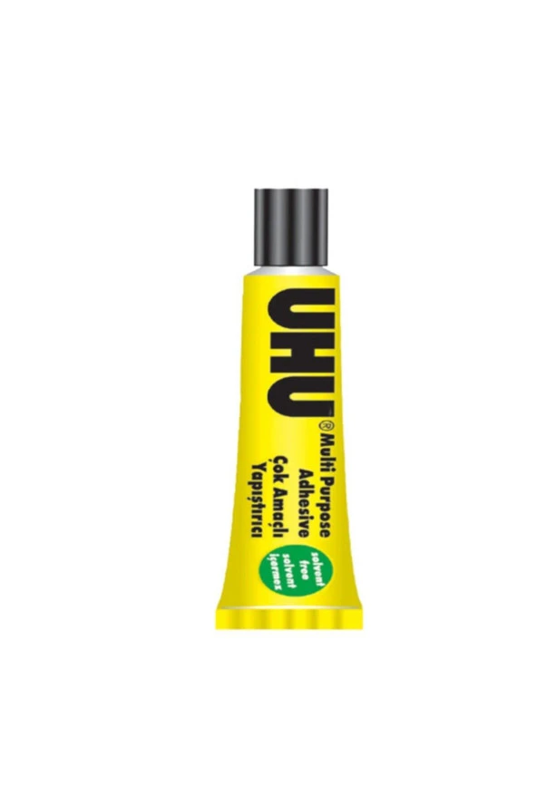 Uhu Sıvı Yapıştırıcı Çok Amaçlı Solventsiz NO:12 20 ML (20 Adet Uhu Yapıştırıcı) - 1