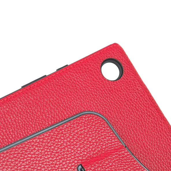 Galaxy Tab A8 10.5 SM-X200 (2021) Fest Dönebilen Standlı Kılıf - 12