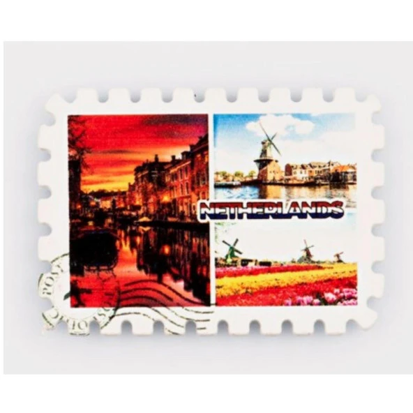Hollanda Temalı Pul Magnet ürün görseli