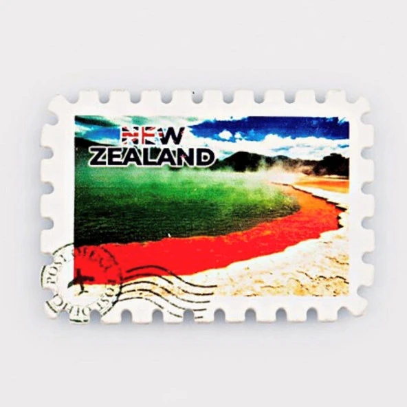 Yeni Zelanda Şampanya Gölü Pul Magnet