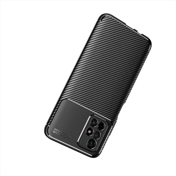 Xiaomi Poco M4 Pro 5G Kılıf Negro Karbon Tasarım Silikon Kılıf - Resim 10