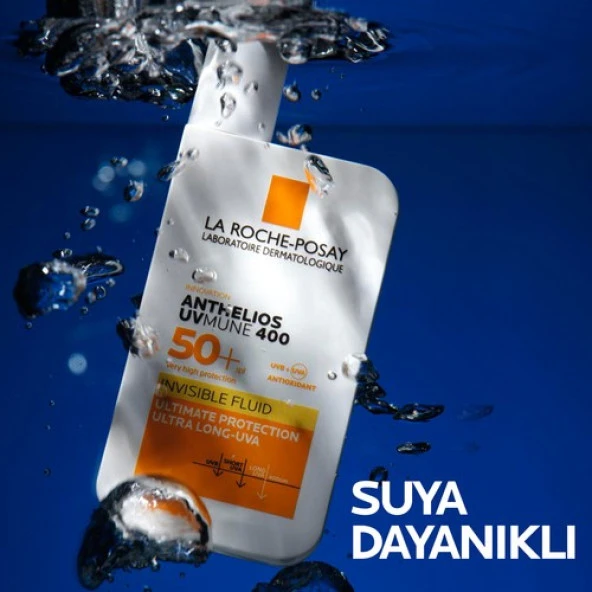 La Roche-Posay Anthelios invisible Fluid Yüz Güneş Kremi Normal/Karma Ciltler Spf50+ Yuksek Koruma 50ml - 3