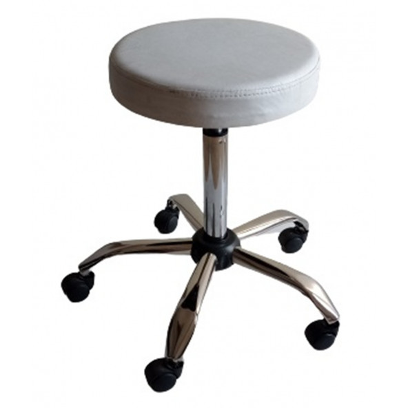 Kromaj Ayaklı Tabure