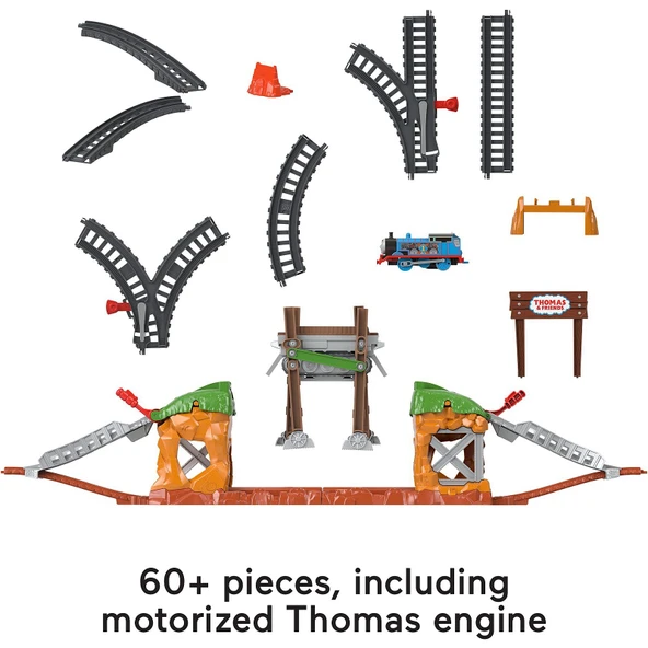 Thomas & Friends Yürüyen Köprü Oyun Seti Thomas ve Arkadaşları Oyun Seti - Resim 6