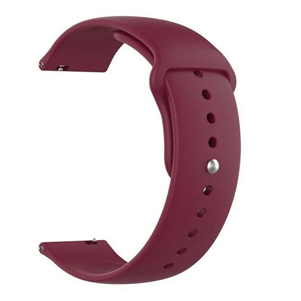 Gpack Xiaomi Mi Watch Color 2 Kordon Mat Düz Klasik Silikon KRD 11 - 3