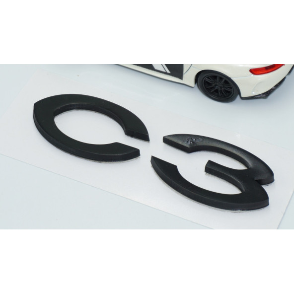DK Tuning Citroen C3 Picasso 2005-2010 Bagaj Siyah Yazı Logo Amblem - 3
