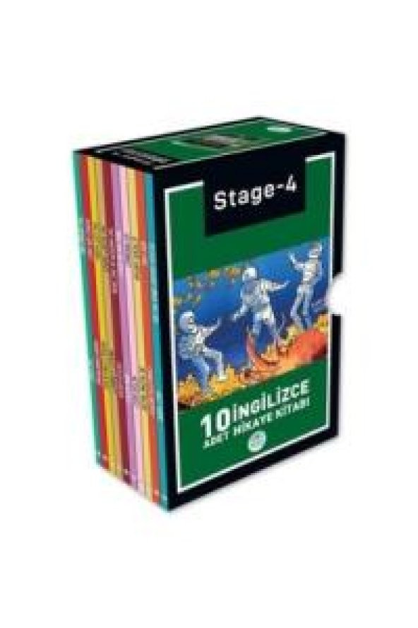 Stage 4 İngilizce Hikaye Seti - 10 Kitap Takım