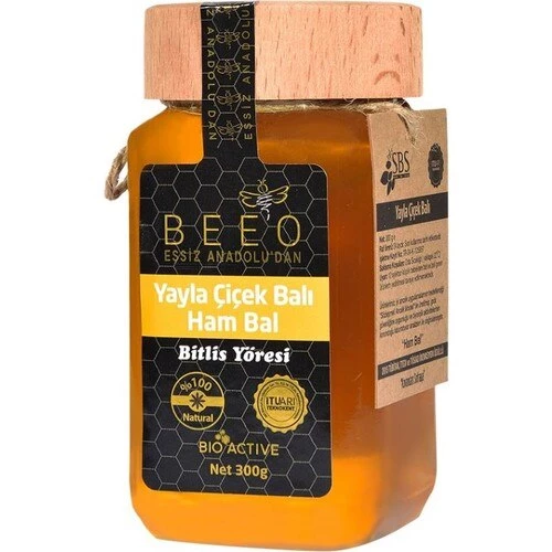 Bee'o Bitlis Yöresi Yayla Çiçek Ham Bal 300 G