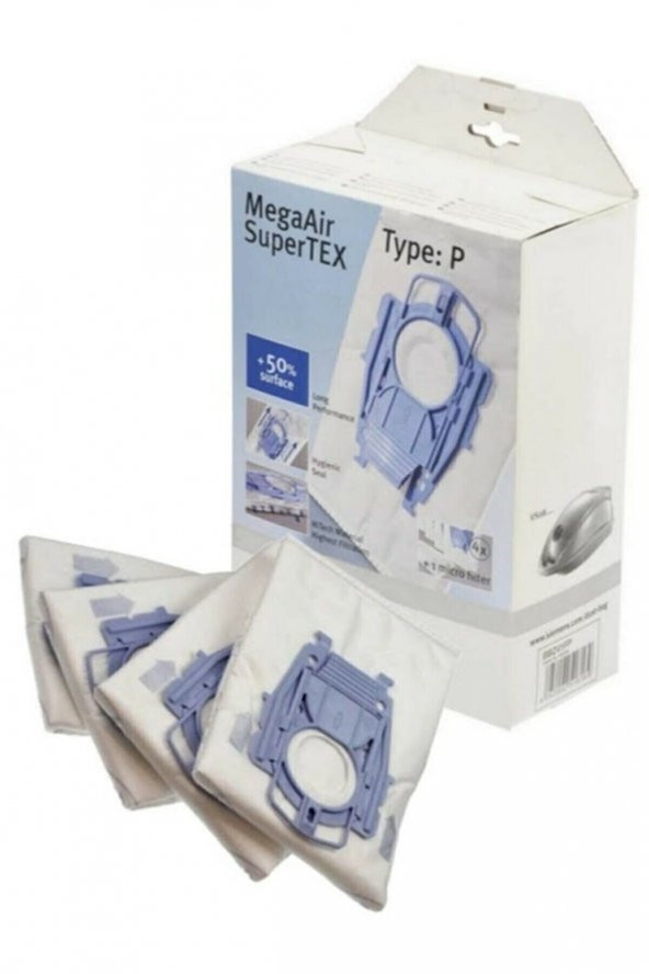Bosch BSG 82010 Ergomaxx Uyumlu Toz Torbası 4lü ( Kutulu Ürün )