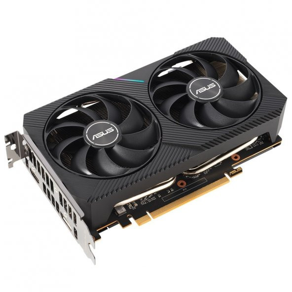 Asus DUAL-RX6500XT-O4G AMD Radeon Dual RX 6500 XT OC 4GB 64Bit GDDR6 Ekran Kartı - 4