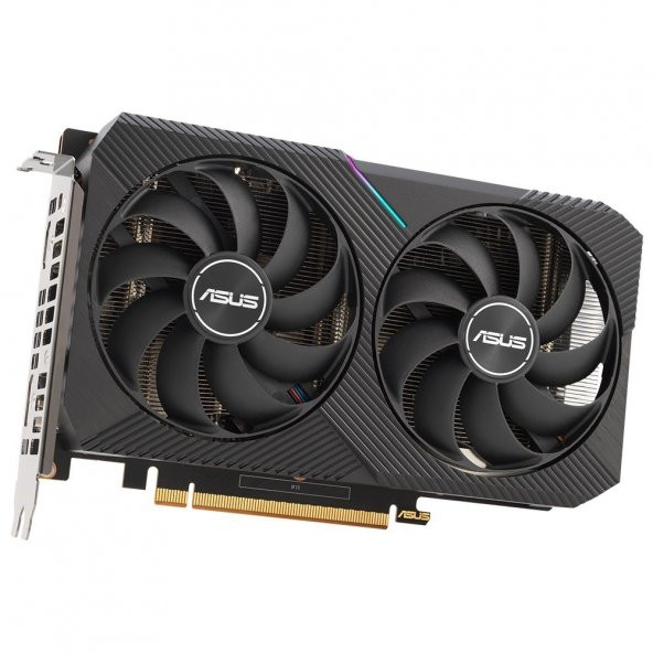 Asus DUAL-RX6500XT-O4G AMD Radeon Dual RX 6500 XT OC 4GB 64Bit GDDR6 Ekran Kartı - 6
