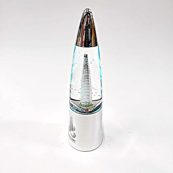 Güney Kore Seul Sky Tower Işıklı Küre 16 cm - Resim 3