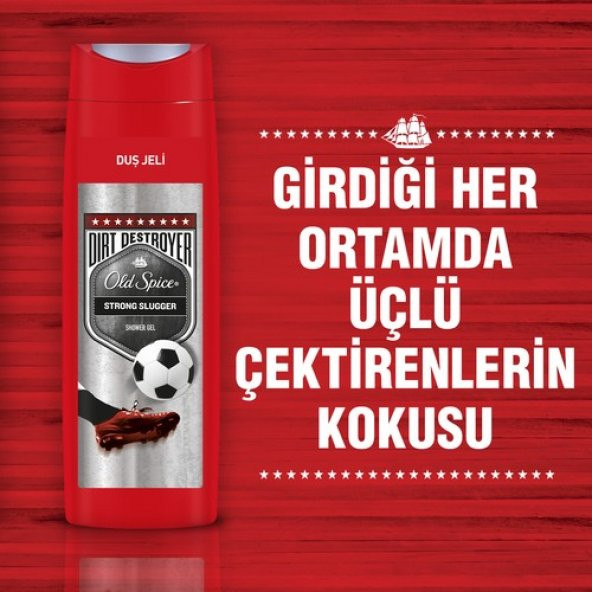 Old Spice Duş Jeli 400 ml Strong Slugger - 4