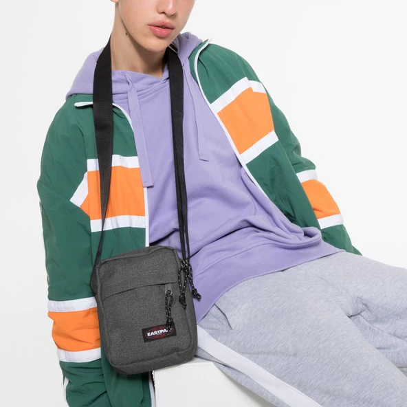 Eastpak THE ONE BLACK DENIM Mini Çanta EK00004577H1 - 5