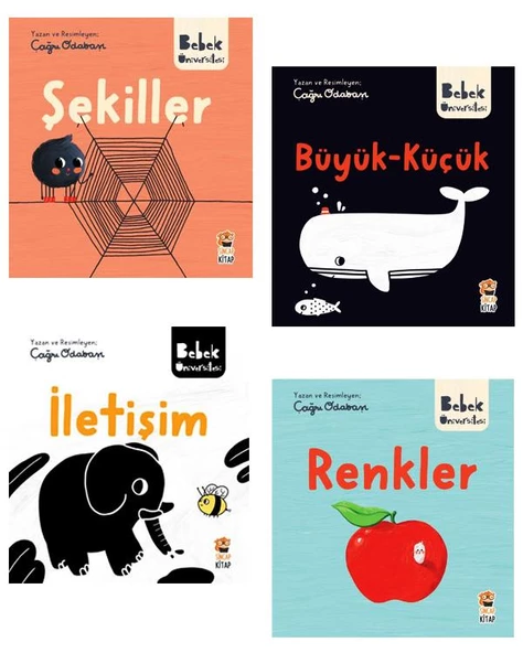 Bebek Üniversitesi – Hikayeli İlk Kavramlarım Kitap Seti - Resim 2