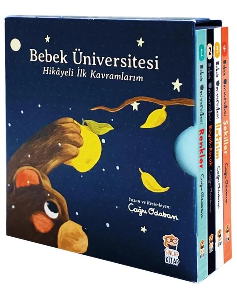 Bebek Üniversitesi – Hikayeli İlk Kavramlarım Kitap Seti ürün görseli