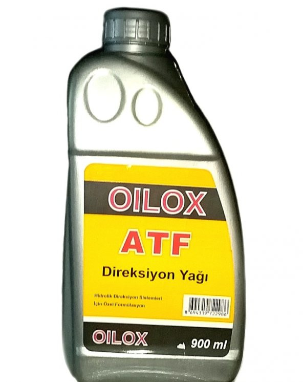 Oilox Atf Hidrolik Kırmızı Direksiyon Yağı 900ML