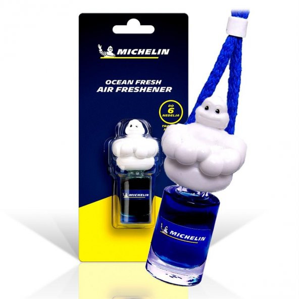 Michelin MC87862 5ml Taze Okyanus Kokulu İp Askılı Oto Kokusu - 3