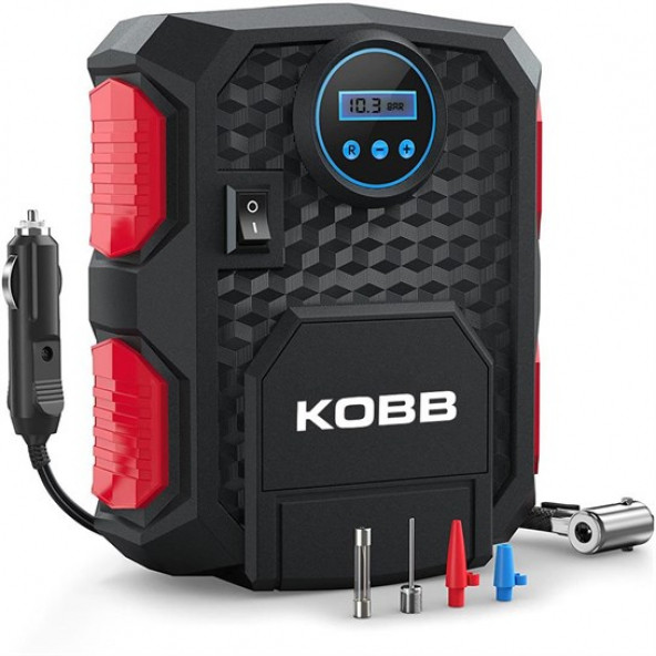 KOBB KB200 12Volt 160 PSI Dijital Basınç Göstergeli Hava Pompası