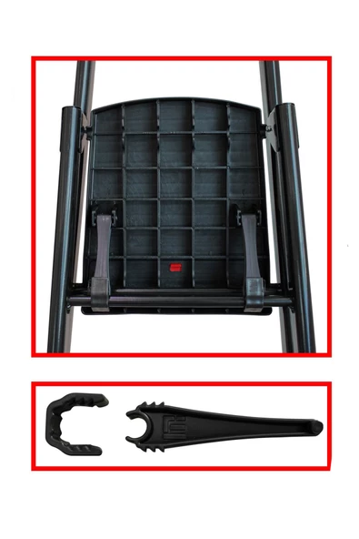 ERTEKPA Anka Plus 5+1 Basamaklı Metal Merdiven - 4