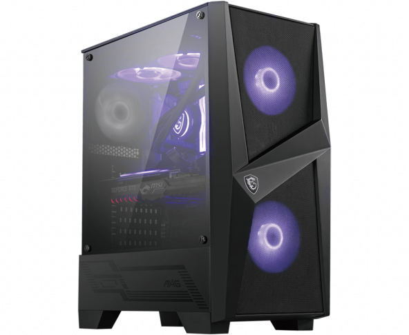 MSI MAG Forge 100M Temperli Cam USB 3.2 ATX Mid-Tower Gaming Kasa