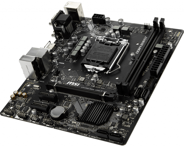 MSI H310M PRO-VDH PLUS Intel H310 2666 MHz DDR4 Soket 1151 mATX Anakart - 4