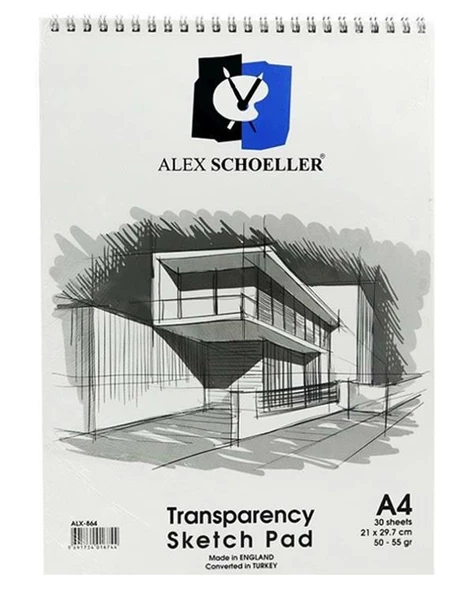 Alex Schoeller Eskiz Defter A4 50 g