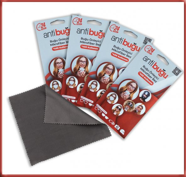 Antibuğu 400 Kullanımlık Mikrofiber Bez - 2