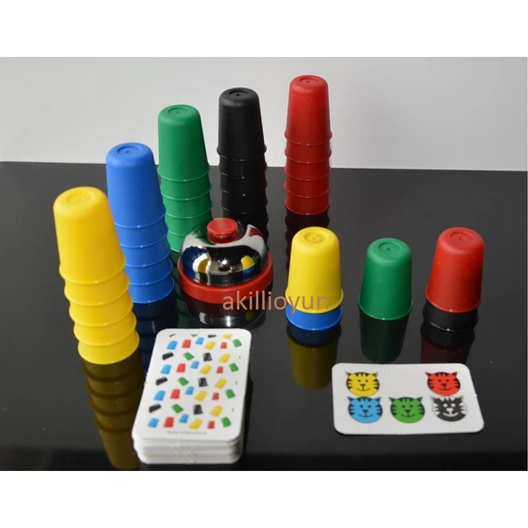 Pratik Bardaklar Zeka Mantık ve Strateji Redka (Akıl Oyunları) - Resim 2