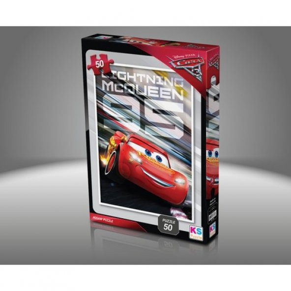 KS Games Puzzle 50 Parça Disney Cars Lisanslı Ürün