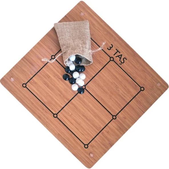 Redka 9 Taş 3 Taş Zeka Oyunu - Resim 3